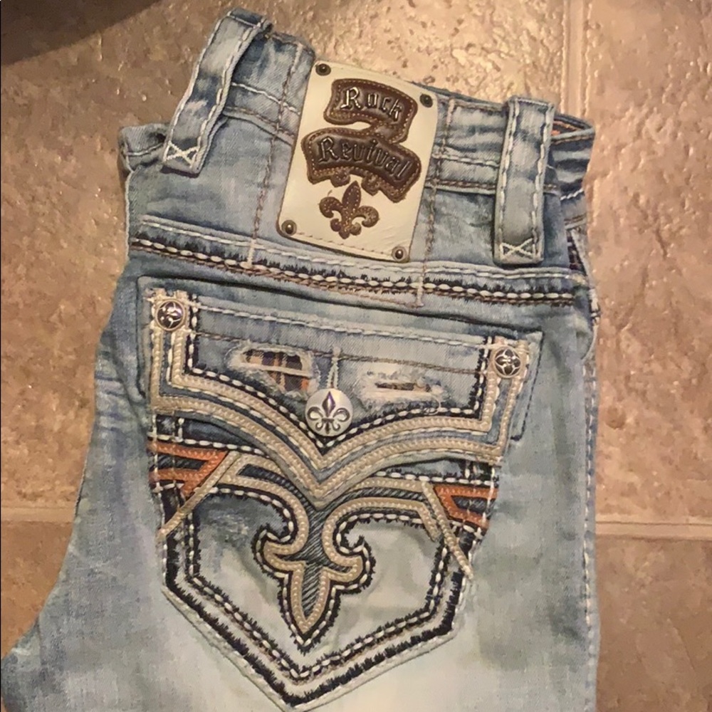 Men’s slim boot rock revivals